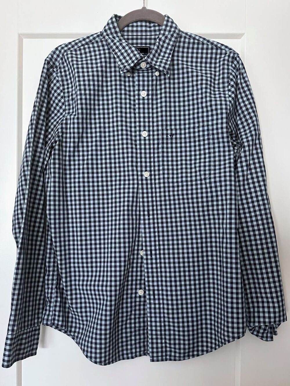 American Eagle Men Gingham Shirt
